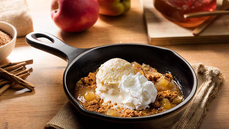 Crumble Apple Pie  